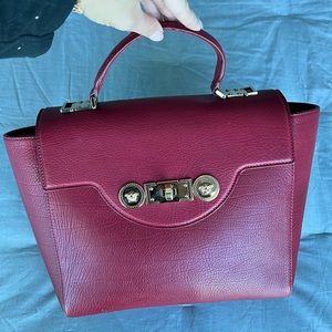 Versace Icon leather handbag